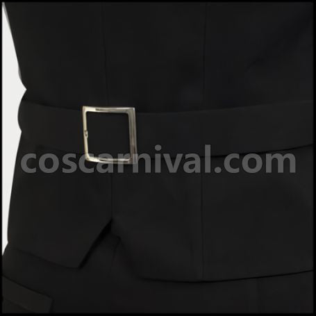 Black Butler II Claude Faustus Costume + Wig 2 Piece Set coscarnival - Pocket Design