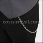 Black Butler II Claude Faustus Costume + Wig 2 Piece Set coscarnival - Functional Details