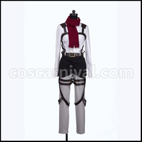 Attack on Titan Scout Regiment Ymir Cosplay Costume coscarnival - Detail Close-up