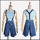 Free! Bessatsu spoon.2Di Haruka Nanase Sailor Suit Cosplay Costume coscarnival - Collar Design