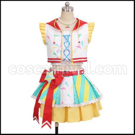 Uma Musume Pretty Derby Agnes Digital Battle Suit Cosplay Costume coscarnival - Front View