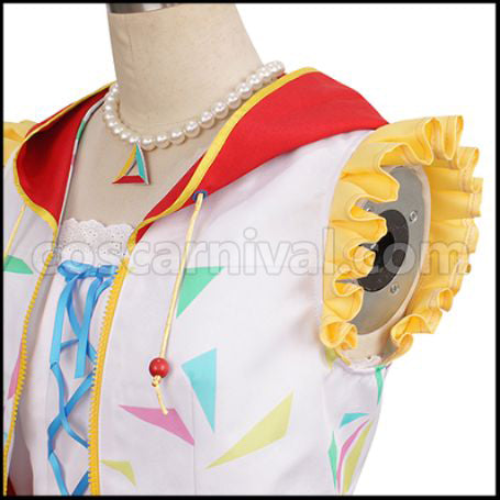 Uma Musume Pretty Derby Agnes Digital Battle Suit Cosplay Costume coscarnival - Collar Design