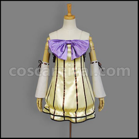VOCALOID Vocaloid Project DIVA-f Kagamine Rin Cosplay Costume coscarnival - Front View