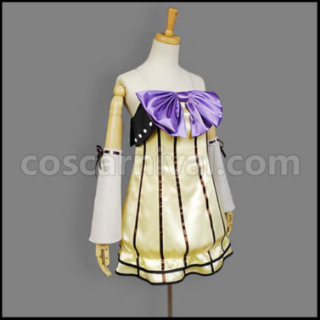 VOCALOID Vocaloid Project DIVA-f Kagamine Rin Cosplay Costume coscarnival - Back View
