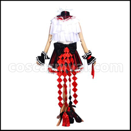 VOCALOID Vocaloid Project DIVA 2nd Hatsune Miku Two Breaths Walking Original Song Cosplay Costume coscarnival - Side Profile