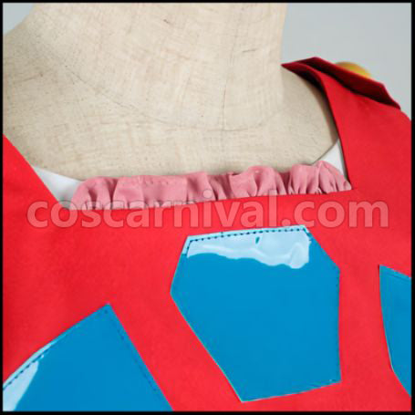 Robot Girls Z Getter Robo Cosplay Costume coscarnival - Material Texture