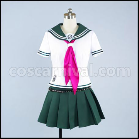 Super Danganronpa 2 Goodbye Despair Ibuki Mioda Cosplay Costume coscarnival - Front View