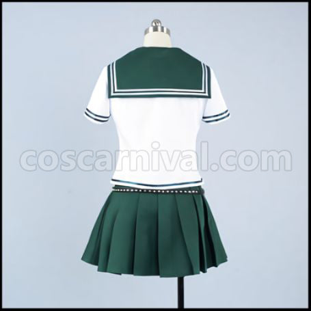 Super Danganronpa 2 Goodbye Despair Ibuki Mioda Cosplay Costume coscarnival - Cuff Style