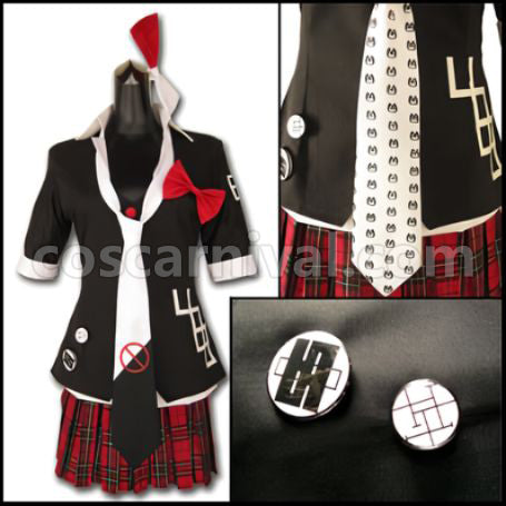 Danganronpa: Trigger Happy Havoc Junko Enoshima Cosplay Costume coscarnival - Cut and Style