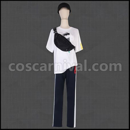 [Nijisanji Costume] Nijisanji VTuber Sunny Briscoe New Outfit Cosplay Costume coscarnival - Side Profile