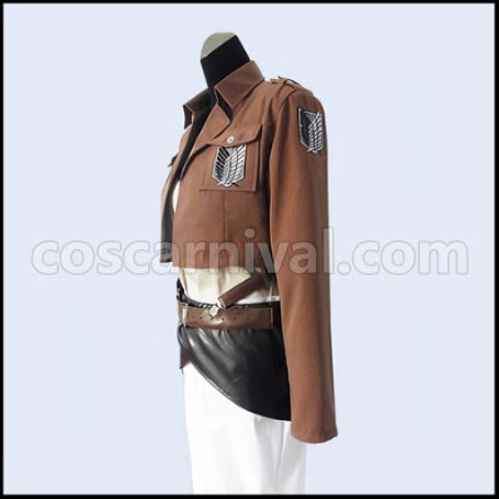 Attack on Titan Scout Regiment Coat Cosplay Costume coscarnival - Cuff Style