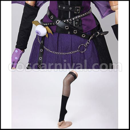 Hatsune Miku: Colorful Stage! Shiho Hinomori Cosplay Costume coscarnival - Collar Design
