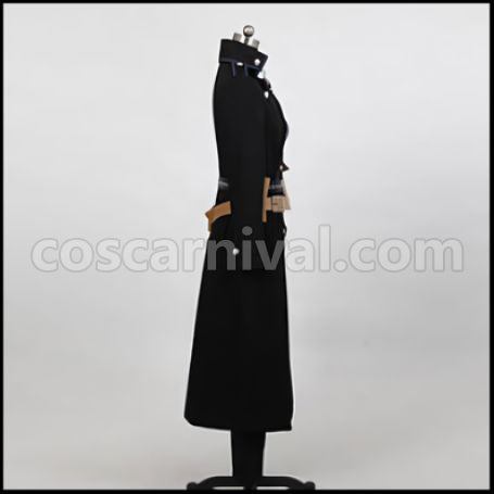 Blue Exorcist Okumura Yukio Cosplay Costume Revised Version coscarnival - Side Profile