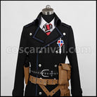 Blue Exorcist Okumura Yukio Cosplay Costume Revised Version coscarnival - Cuff Style