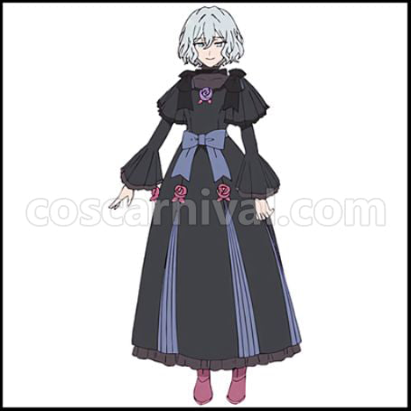 The Case Study of Vanitas Chloe Cosplay Costume coscarnival - Front View