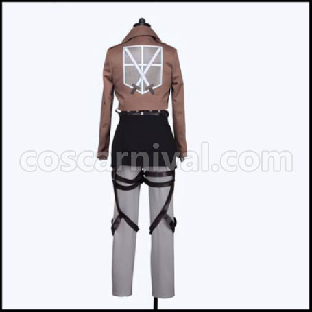 Attack on Titan Trainee Corps Eren Yeager Cosplay Costume coscarnival - Collar Design