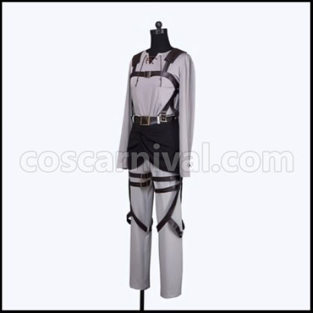 Attack on Titan Trainee Corps Eren Yeager Cosplay Costume coscarnival - Color and Pattern