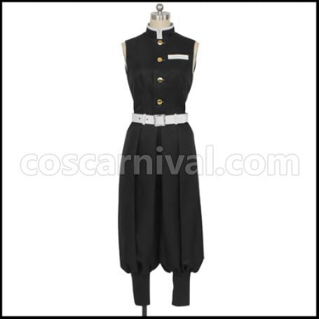 Demon Slayer: Kimetsu no Yaiba Demon Slayer Swordsman Tengen Uzui Cosplay Costume coscarnival - Front View