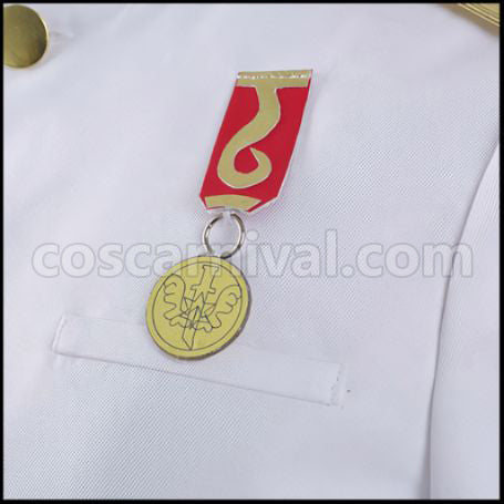 Danganronpa: Trigger Happy Havoc Kiyotaka Ishimaru Cosplay Costume coscarnival - Side Profile