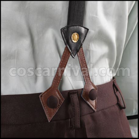 TIGER & BUNNY The Rising Kotetsu T. Kaburagi Wild Tiger Cosplay Costume coscarnival - Hem Detail