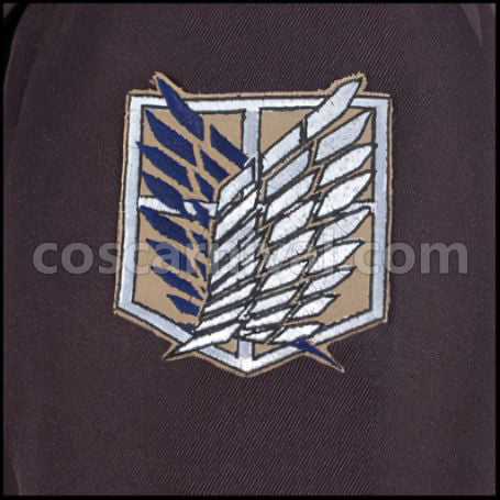 Attack on Titan Wings of Counterattack Online Mikasa Special Night Operations Soldier Cosplay Costume coscarnival - Detail Close-up