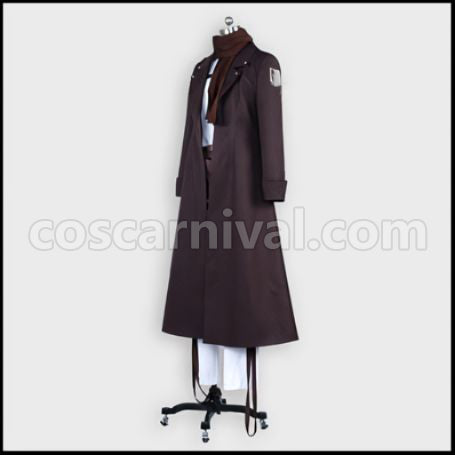 Attack on Titan Wings of Counterattack Online Mikasa Special Night Operations Soldier Cosplay Costume coscarnival - Material Texture