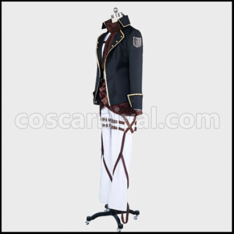 Attack on Titan Wings of Counterattack Online Mikasa Royal Direct Bombardier Cosplay Costume coscarnival - Hem Detail