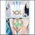 Genshin Impact Faruzan Cosplay Costume coscarnival - Side Profile
