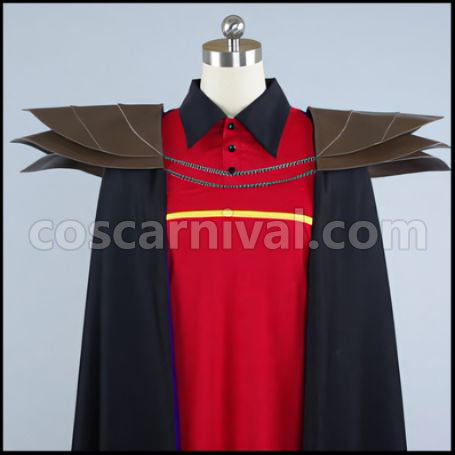 The Devil Is a Part-Timer! Sadao Maou/Satan Jacob Cosplay Costume coscarnival - Back View