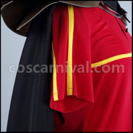 The Devil Is a Part-Timer! Sadao Maou/Satan Jacob Cosplay Costume coscarnival - Hem Detail