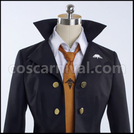 Danganronpa: Trigger Happy Havoc Kyoko Kirigiri Cosplay Costume ver2 coscarnival - Hem Detail