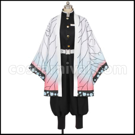 Demon Slayer: Kimetsu no Yaiba Demon Slayer Swordsman Shinobu Kocho Cosplay Costume coscarnival - Front View