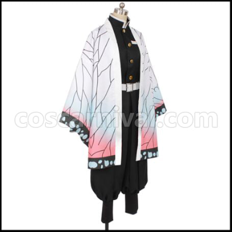 Demon Slayer: Kimetsu no Yaiba Demon Slayer Swordsman Shinobu Kocho Cosplay Costume coscarnival - Back View