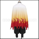 Demon Slayer: Kimetsu no Yaiba Flame Pillar Kyojuro Rengoku Cosplay Costume coscarnival - Detail Close-up
