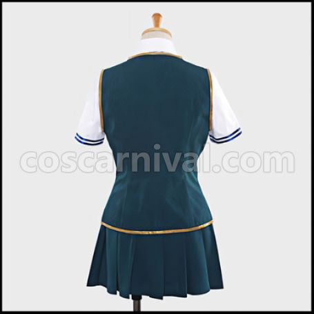 Witchcraft Works Takamiya Kasumi Cosplay Costume coscarnival - Hem Detail