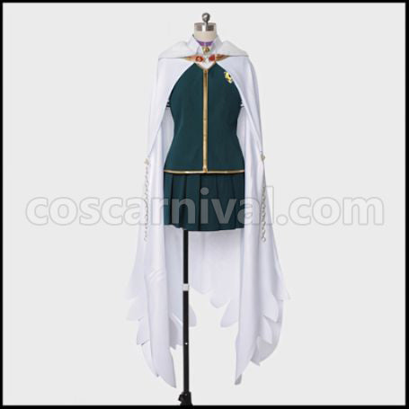 Witchcraft Works Kurashi Tanpopo Cosplay Costume coscarnival - Back View