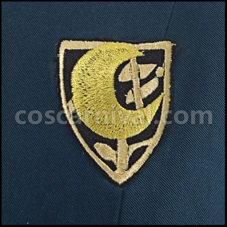 Witchcraft Works Fuyutsuki High School Uniform Cosplay Costume coscarnival - Side Profile