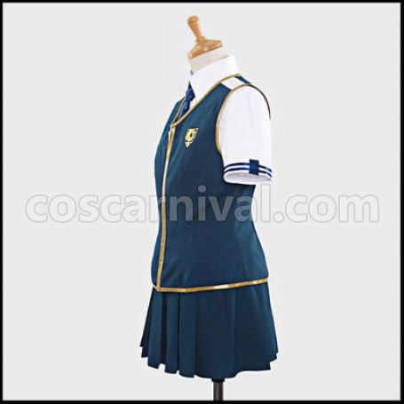 Witchcraft Works Fuyutsuki High School Uniform Cosplay Costume coscarnival - Color and Pattern