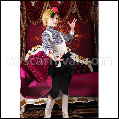Black Butler Book of Circus Circus Arc Noah's Ark Circus Dagger Cosplay Costume coscarnival - Front View