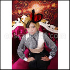 Black Butler Book of Circus Circus Arc Noah's Ark Circus Dagger Cosplay Costume coscarnival - Back View