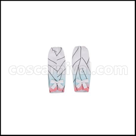 Demon Slayer: Kimetsu no Yaiba Demon Slayer Swordsman Shinobu Kocho Cosplay Costume coscarnival - Hem Detail