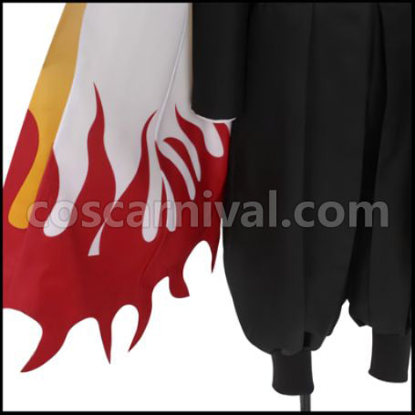 Demon Slayer: Kimetsu no Yaiba Flame Pillar Kyojuro Rengoku Cosplay Costume coscarnival - Material Texture