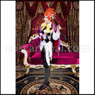 Black Butler Book of Circus Circus Arc Noah's Ark Circus Joker Cosplay Costume coscarnival - Front View