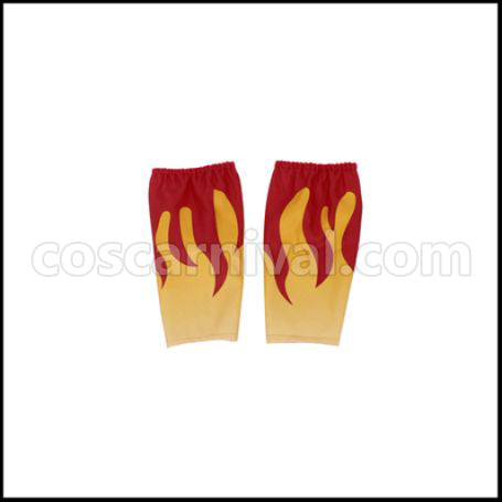 Demon Slayer: Kimetsu no Yaiba Flame Pillar Kyojuro Rengoku Cosplay Costume coscarnival - Color and Pattern