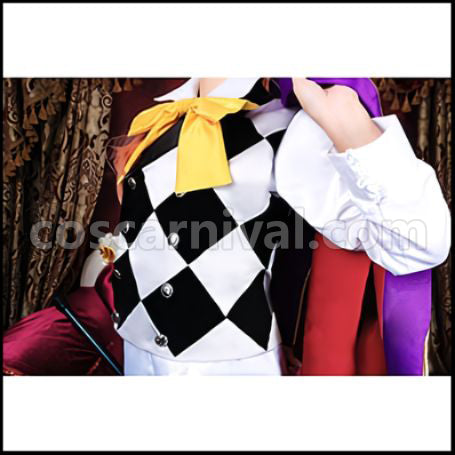 Black Butler Book of Circus Circus Arc Noah's Ark Circus Joker Cosplay Costume coscarnival - Collar Design
