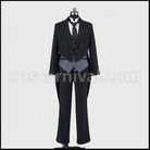 Black Butler Sebastian Butler Outfit Premium Costume + Wig 2 Piece Set coscarnival - Material Texture
