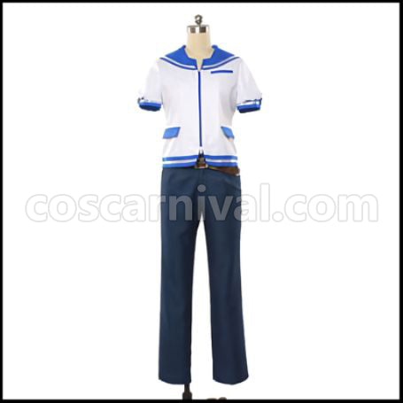 A Lull in the Sea Hikari Sakishima Cosplay Costume coscarnival - Side Profile