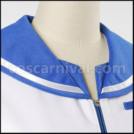 A Lull in the Sea Hikari Sakishima Cosplay Costume coscarnival - Detail Close-up