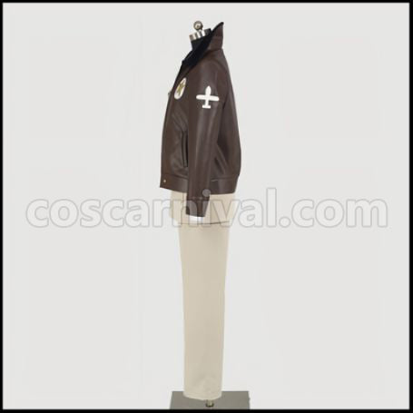 Axis Powers Hetalia American Military Uniform Cosplay Costume coscarnival - Side Profile