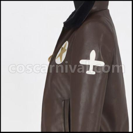 Axis Powers Hetalia American Military Uniform Cosplay Costume coscarnival - Color and Pattern